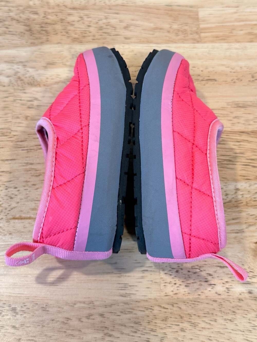 Kamik Kids Puffy Slipper Pink Toddler Size 7 - Picture 7 of 8